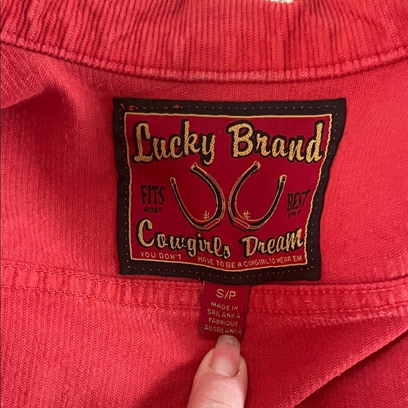 Lucky Brand Cowgirl Collection Denim Jacket - Picture 11 of 14